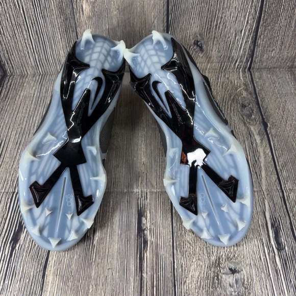 Nike Alpha Menace Elite 3 Flyknit Black/Iron Grey/White Mens CT6648-010 - Picture 2 of 8